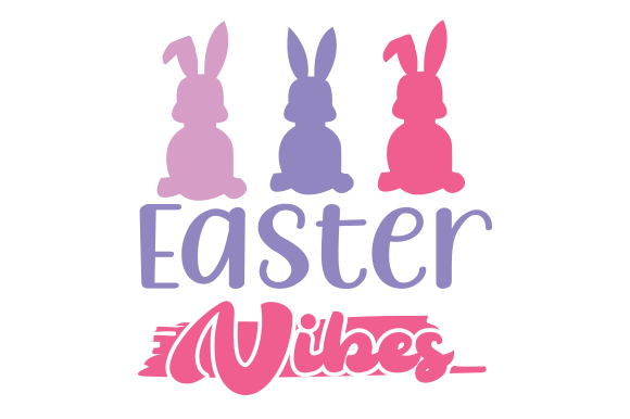 Easter Vibes SVG T-Shirt Design for Crafts