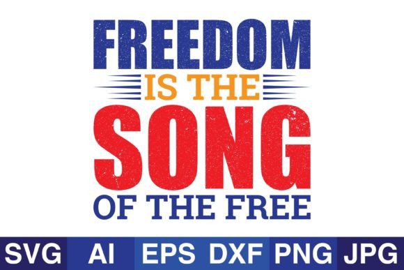 Freedom is the Song of the Free in Crafts