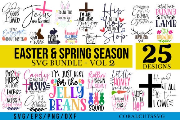 HUGE Easter Spring Season Bundle & Crafts