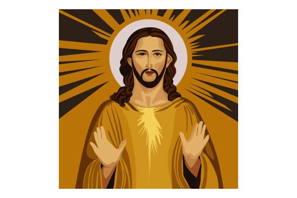 Jesus Portrait: Religious Design for Digital Sellers