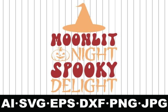 Moonlit Night, Spooky Delight, Halloween Crafts