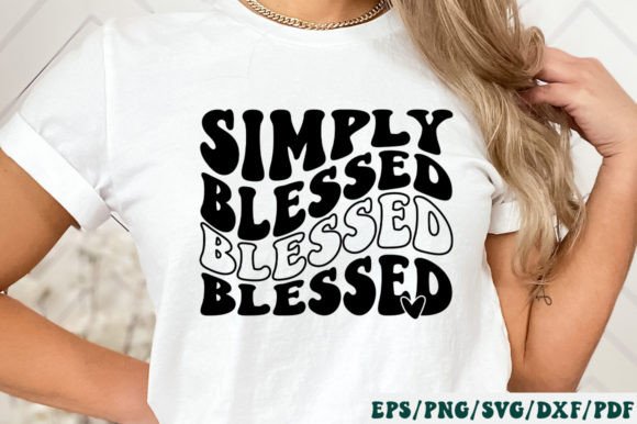 Simply Blessed Retro Svg and Crafts